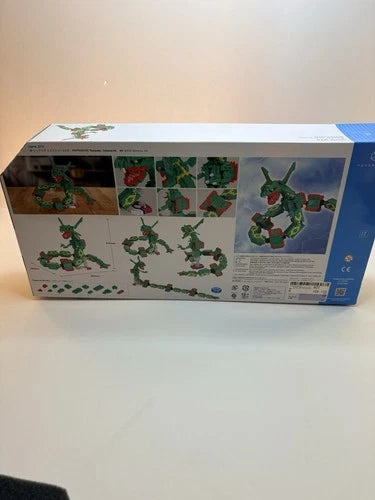 Kawada Rayquaza Nanoblock Pokemon Extreme DX Building Block NBPM 074 1790pcs