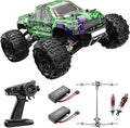 1/16 RC Car for Boys and Adults, 38Kph 4WD Ready to Run Hobby RC Truck with 2 Ba