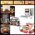 Vintage Building Set 20132 - Retro Game Console Model, 80s Nostalgia Gift, 552 P