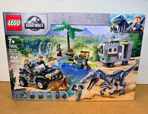 LEGO Jurassic World 75935 Baryonyx Face-Off Treasure Hunt 434pcs Ages 7+