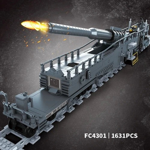 K5 Leopold building blocks 1631 pieces creative set excellent MOC train model