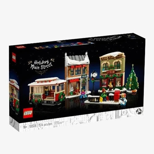 LEGO Icons 10308 Holiday Main Street Winter Village Building Set New