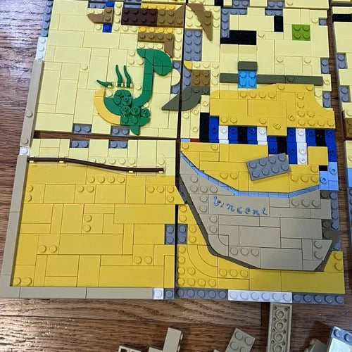 LEGO Art Vincent van Gogh - Sunflowers 31215 - INCOMPLETE