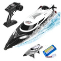 Black 35+ KPH RC Boat for Adults - Remote Control for Pool Toys