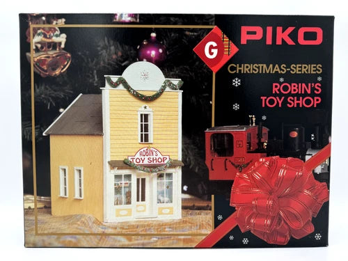 PIKO Christmas Series G Scale Robin's Toy Shop Model Building Kit NEW