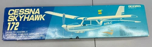 Vintage RC Airplane Acoms Cessna Skyhawk 172