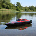20MPH Fast RC Boat for Adults – Remote Control Racing with LED Lights