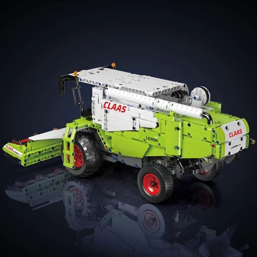 Mould King 17014 Wheat Harvester Combine Truck Remote Control Building Block Toy