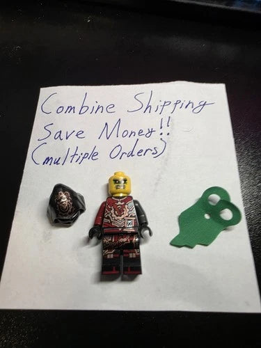 LEGO Ninjago 2017 Old Krux NJO291 Hands Of Time Twin Minifigure Great Condition
