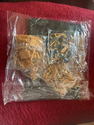 LEGO Football Trophy Complete Set Sports Theme World Cup Gold Green Base Plastic