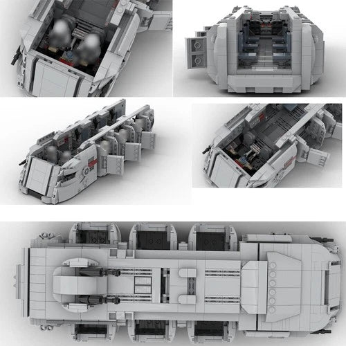 ZITIANYOUBUILD Imperial Soldiers Transport Updated Version Building Toys Set