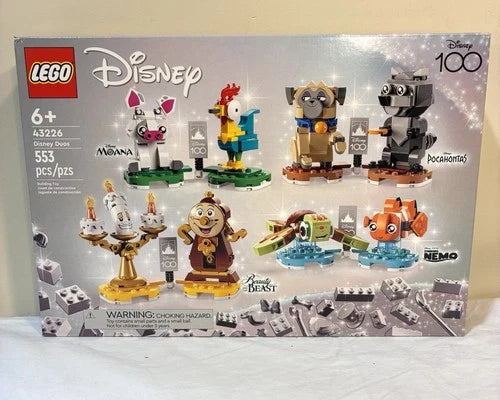Lego 43226 Disney Duos 100th Anniversary Retired Set Brand New Sealed