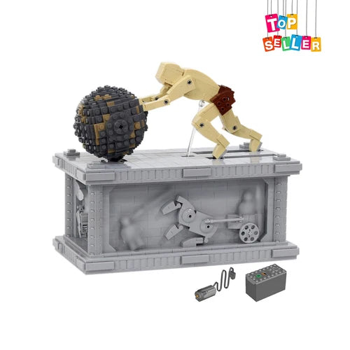 MOC: MOC-13424 Sisyphus Automata Motorized Sculpture 1222 Pieces with Motors