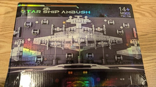 Starwars Style, Star Ship Ambush 799pc Blocks Set Works With Namebrands.