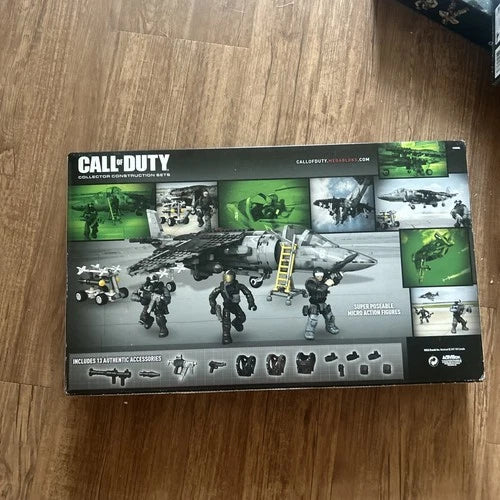 NEW Sealed MEGA BLOKS CNG86 Call Of Duty Combat Strike Fighter Set