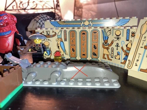 LEGO Adventurers / Orient Expedition Lot - Johnny Thunder, Pharaoh + Accessories
