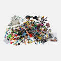 LEGO Bulk Lot 8 Lbs Mixed Parts Minifigures Vehicles Ninjago Ice Dragon