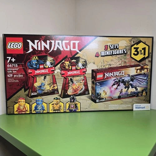 LEGO Ninjago Gift Set (66715) New Sealed 3-in-1 Box Includes: 71742 70688 70690