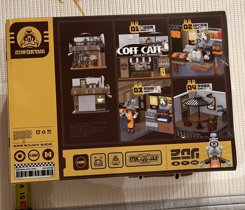 Zenless Zone Zero Sixth Street Scene Building Blocks - Coff Cafe