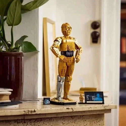 ⭐NEW UCS C-3PO Droid Building Blocks Model Set – 1138PCS