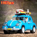 NEW Creator Volkswagen Beetle Building Blocks Set 1167 pcs Adults VW Model Car