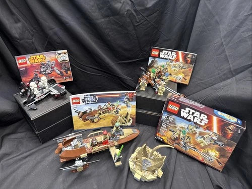 LEGO Star Wars 99-100% Complete Builds lot, with minifigures