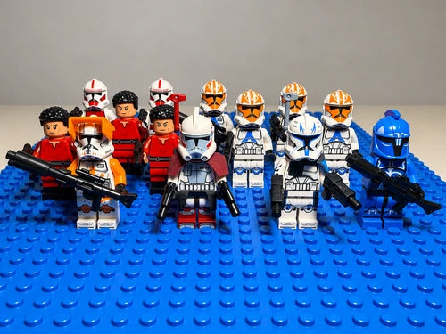 MEOW Star Wars Clone Wars ARC Trooper Commander Cody Captain Rex Minifigure Lot