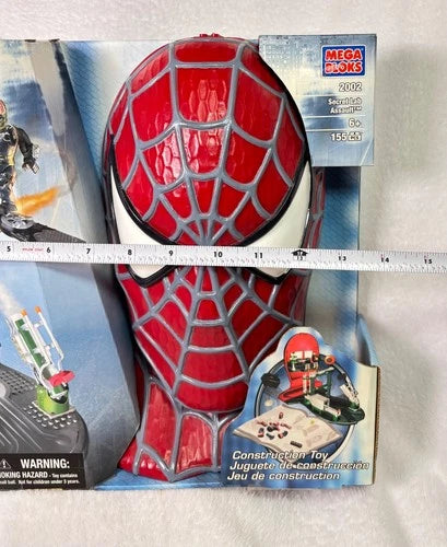 VINTAGE 2007 Mega Bloks Spider-Man 3: Secret Lab Assault Set (#2002) – NIB