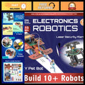 10-in-1 STEM Robotics Kit for Kids Ages 8-12 - Electronics Learning Toy