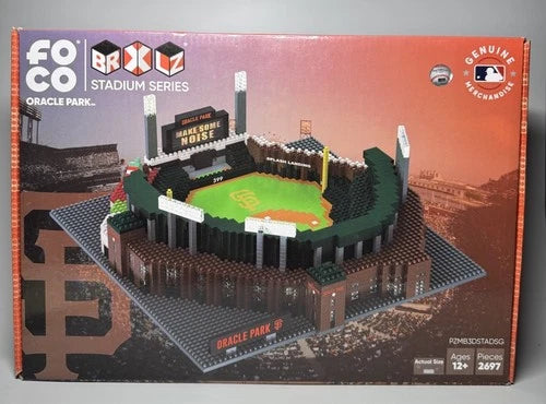 Genuine San Francisco Giants Oracle Park Stadium Building Block Set 2697 Pieces