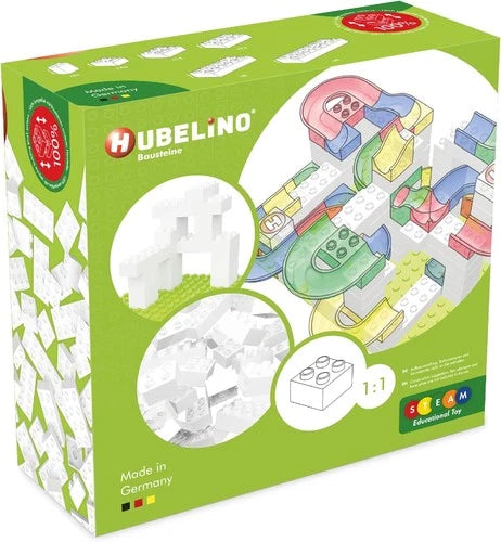 Hubelino 420619 White Building Blocks (120-Piece)