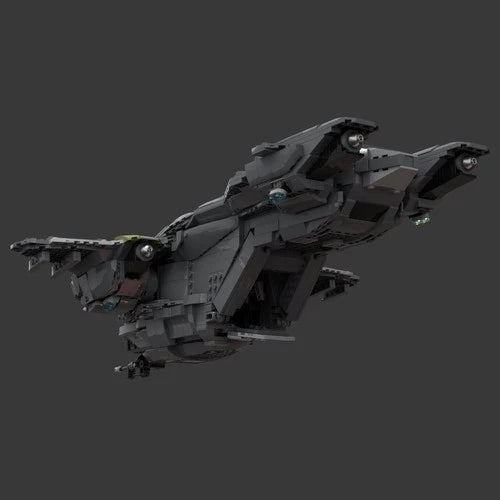 D77-TC Pelican Dropship with Cockpit from Video Game 1884 Parts MOC-217914