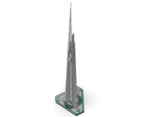 Jeddah Tower MOC-246046 1:800 Scale Building blocks 6112pcs Toy Model Gift