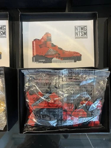 netmagnetism Sneaker Building Block Set Lot of 5 —New