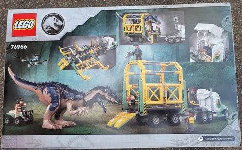 LEGO Jurassic World: Dinosaur Missions: Allosaurus Transport Truck (76966)