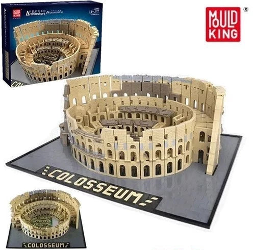 Modular Roman Colosseum Rome Landmark Architecture Building Blocks 6466+pcs NEW