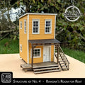 Pacific Northwest Miniatures - 1:48 Scale Building Kit "Ramona's Room For Rent"