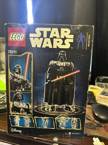 lego darth vader buildable figure