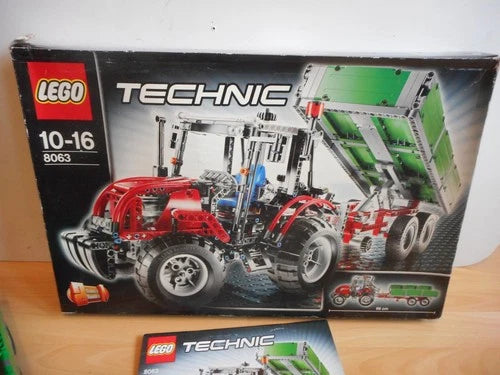 LEGO Technic Tractor + Trailer with Box (Lego No: 8063)