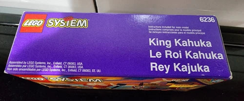 1994 Lego System King Kahuka Le Roi Kahuka Rey Kajuka 6236 -SEALED BOX