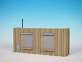Korber Models #TT2211 - O Scale - Transportation Station Background Building Kit