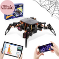 STEM Programmable Spider Robot Kit App Remote DIY Coding Toy for Kids 8 to 12