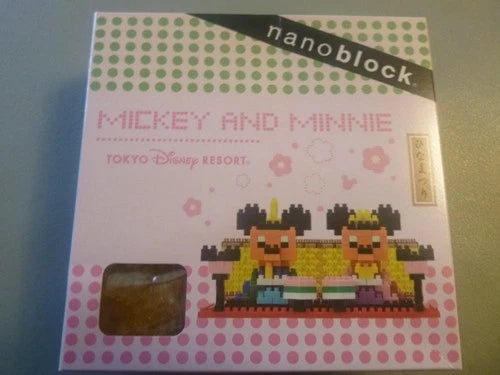 Nanoblock - Tokyo Disney Resort - Mickey and Minnie - NEW & SEALED