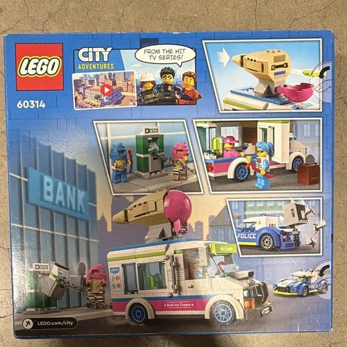 MEOW City 60314 Ice Cream Truck Police Chase 317pcs Ice Cream Launcher 5+
