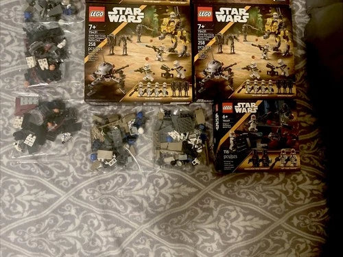 MEOW Star Wars Bulk 75431 75449 And 75373 Lot