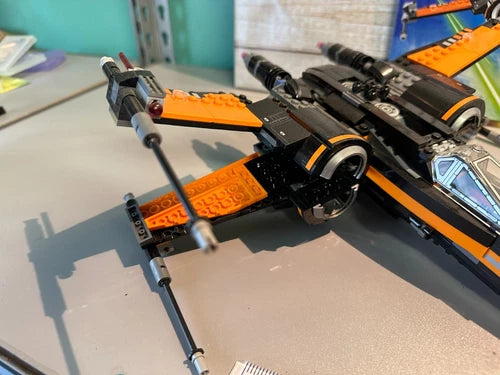 Lego Star Wars Poe's X-Wing Fighter Near Complete With All Minis Inv-1311
