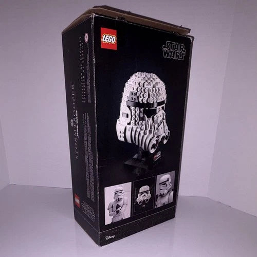 MEOW Star Wars Stormtrooper Helmet 75276 647 pcs 18+ Display Stand Box