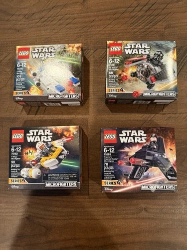 LEGO Star Wars Microfighters 2017 Series 4 Complete Set NEW Sealed