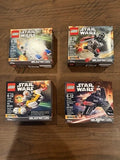 LEGO Star Wars Microfighters 2017 Series 4 Complete Set NEW Sealed