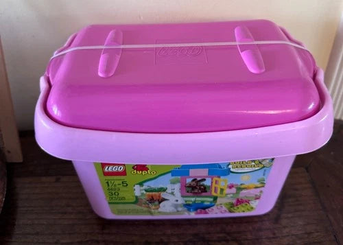 LEGO DUPLO Bunny Bunnies Rabbit Pink Brick Box ~4623~ Brand New Sealed